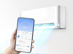 Midea Breezeless E Duvar Tipi CB1-12HRFN8-I 12.000 Btu Klima